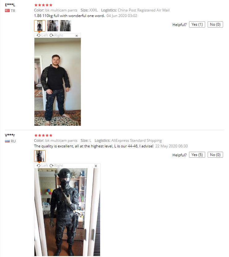 MC في الهواء الطلق الدعاوى الت - مراجعة Tactical Military Shirt Cargo وسعره