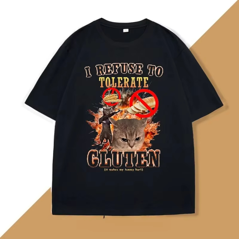 تي شيرت مطبوع عليه عبارة I Ref - مراجعة T-Shirts وسعره
