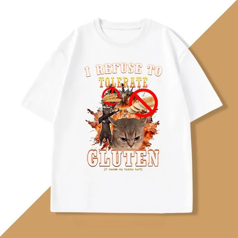 تي شيرت مطبوع عليه عبارة I Ref - مراجعة T-Shirts وسعره