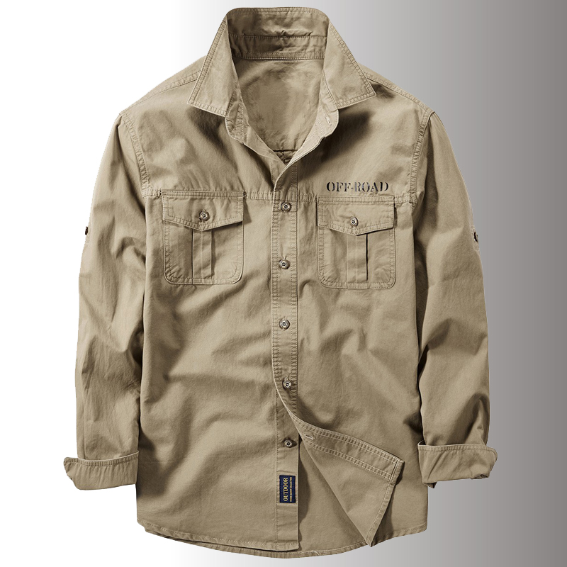 جديد ربيع الرجال متعددة جيب ال - مراجعة Tactical Military Shirt Cargo وسعره