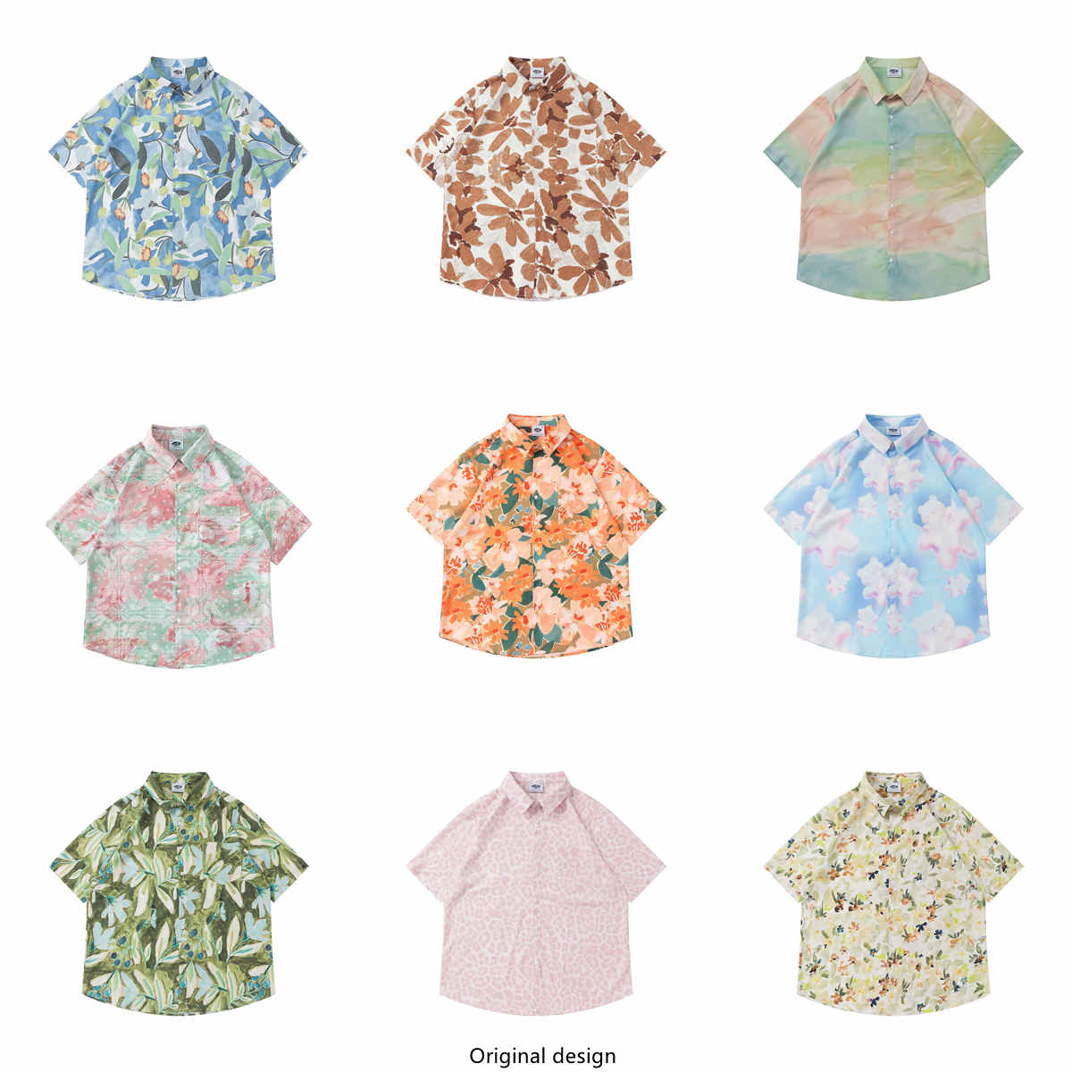 قميص رجالي فضفاض بأكمام قصيرة  - مراجعة Vintage Hawaiian Floral Shirt وسعره