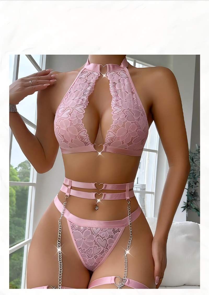 طقم لانجري مثير من الدانتيل بت - مراجعة Underwear وسعره