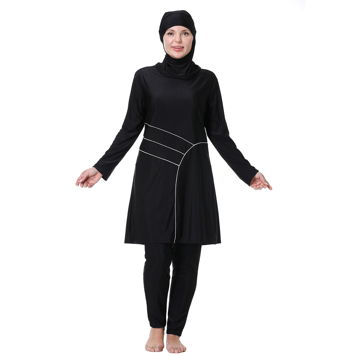 H1029 ملابس سباحة نسائية إسلام - مراجعة Suits وسعره