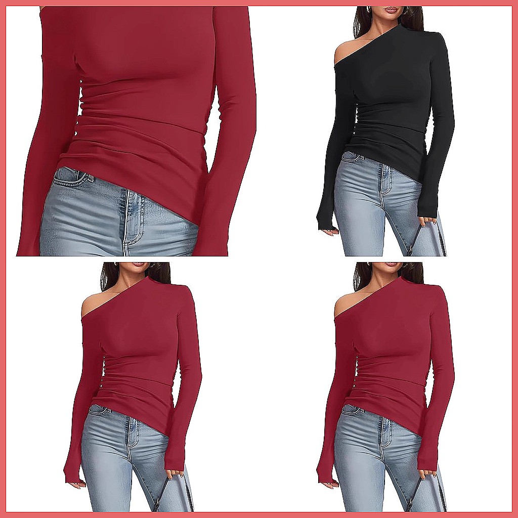 تي شيرت نسائي بأكمام طويلة وكت - مراجعة Shirts وسعره